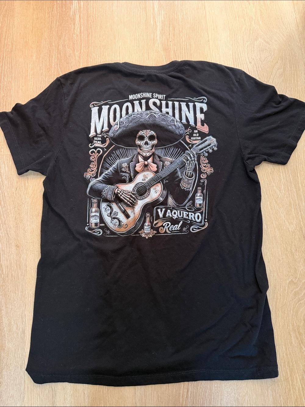 Moonshine Spirit Vaquero Graphic Tee - Black